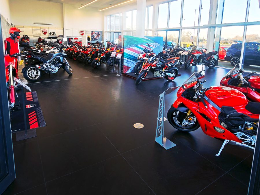 Ducati Cambridge –Showroom & Workshop Fit-Out.